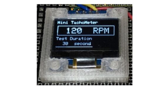 Arduinoを使ったタコメーターにI2C LCDを接続しサーボモーターの回転速度を表示しました