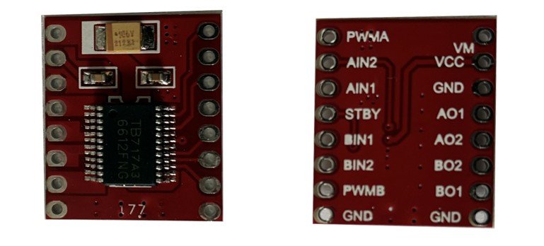 TB6612FNGをDIP化した基板